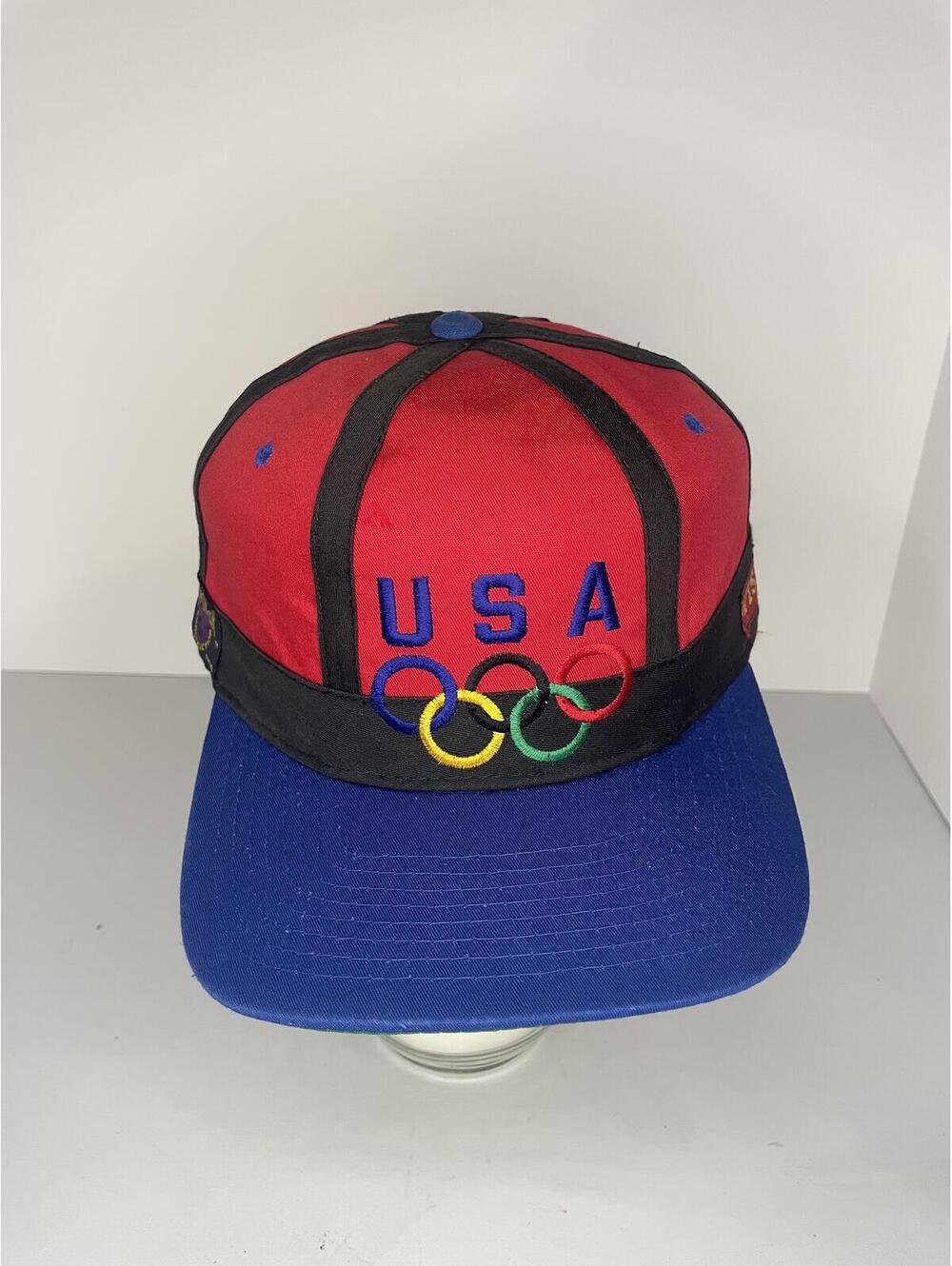 Vintage Starter USA Olympic Visions of Gold Snapback Tri Power Hat Cap